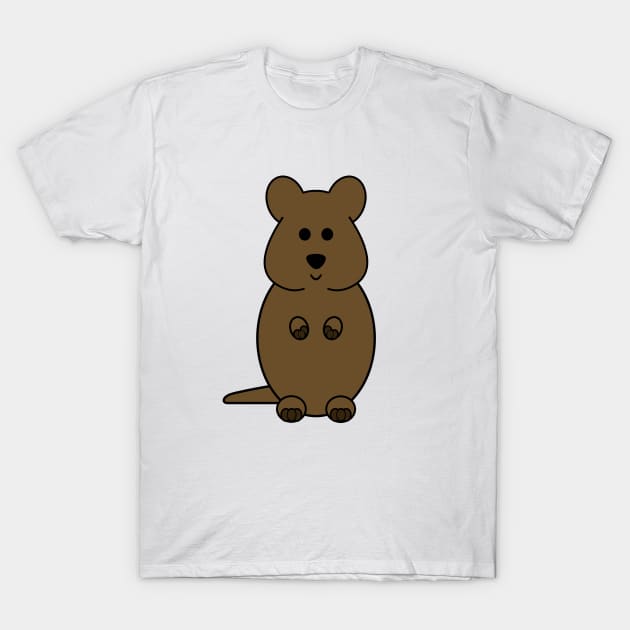 Cute Quokka T-Shirt by LunaMay